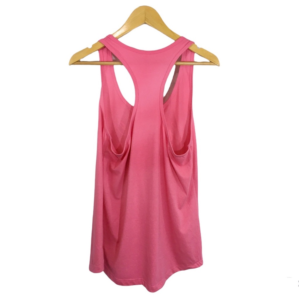 Next Level Apparel Pink Maternity Graphic Tank Top Size XXL - Picture 2 of 7
